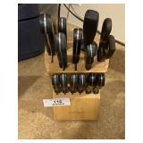 Wood Block of Cuisinart Knives