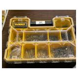 DeWalt 10 Compartment Storage Box & Misc.