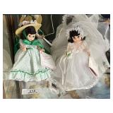Madame Alexander Miniature Showcase Dolls