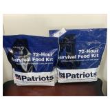 Two Patriots Survival Food Kits