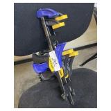 Three Erwin Quick Grip Clamps