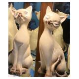 Pair of Japanese Siamese Cats