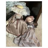 Two Effanbee Grande Dames Collector Dolls