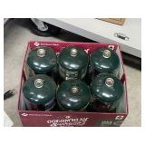 Six 16.4 Oz Cannisters Propane Fuel