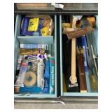 2 Drawers of Misc Tools