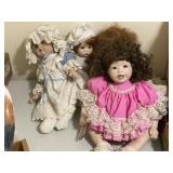 Four Fashion Dolls