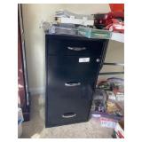 3-Drawer Metal File Cabinet