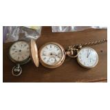 3 Pocket Watches 3 Pocket Watches