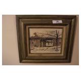 Jerry Baum "Through the Window" Print Jerry Baum "Through the Window" Print