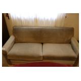 2 Cushion Upholstery Sleeper Sofa