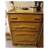 4 Drawer Chest, Night Stand& Misc. 4 Drawer Chest, Night Stand& Misc.