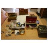 Jewelry Box & Costume Jewelry