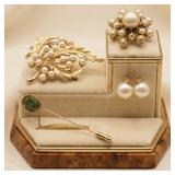 Hollys Upper East Side Estate Jewelry Maison Des Houx Swarovski, Sterling Silver, Coro, Designer Wat