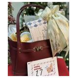 Michael Kors Large Belted Pebbled Leather Tote
