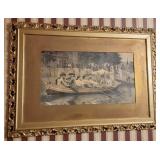 Antique Blair Leichton Lithograph