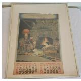 1947 Croghan Auction & Exchange Calendar