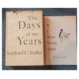 Signed The Days of My Years Book