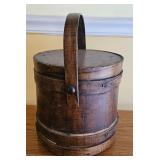 Vintage Wooden Ice Bucket