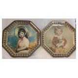 Vintage Wall Hanging Plates