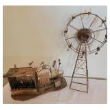 Metal Circus Decor