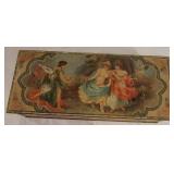 Vintage Gold Camel Tea Tin