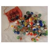 Vintage Marbles and Jacks