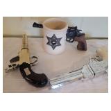 Avon Pistol Cologne and Sheriff