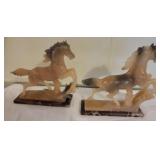 Marble Horse Firgurines