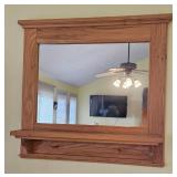 Wooden Mirror