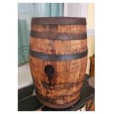 Vintage Wooden Barrel