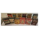 Vintage Metal Tobacco Tins