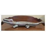 Metal Alligator Nut Cracker