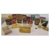 Vintage Tobacco & Other Tins