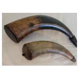 Vintage Powder Horns