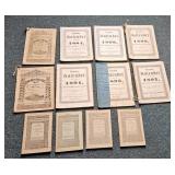 Antique Calendar Books
