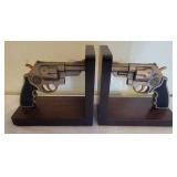 Smith & Wesson Revolver Bookends