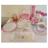 Pink Colored Servingware