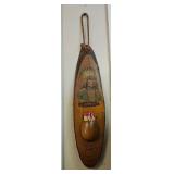 Native American Wooden Match Holder