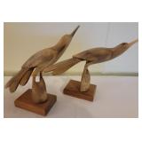 Wooden Bird Decor