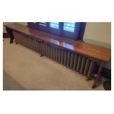 Long Wooden Bench
