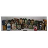 Vintage Bath and Medicine Tins