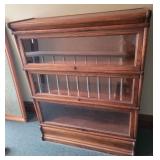 Wooden Macey Barrister Bookcase