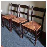 Wooden Rush Chairs