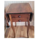 Drop Leaf Wooden Stand