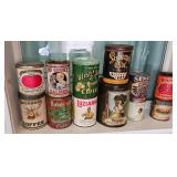 Vintage Food and Coffee Tins