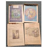 Vintage Chicago Ledger Magazines