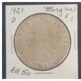 1921 D US Dollar