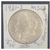 1921 S US Dollar