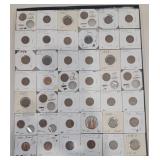 1937-1940 US One Cent Pieces