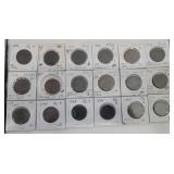 1840-1844 US One Cent Pieces